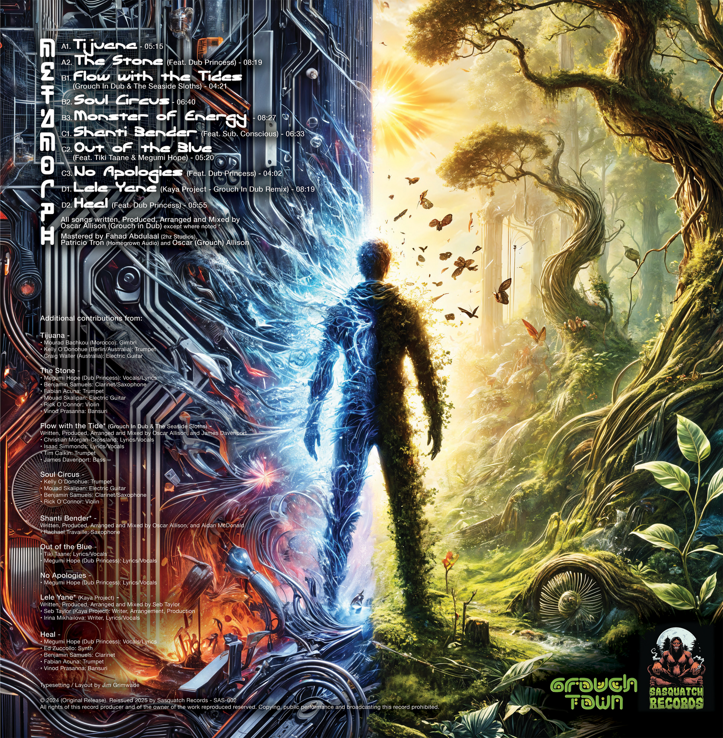 Grouch In Dub - Metamorph - 2LP - 180g Earth Variant (Pre-order)
