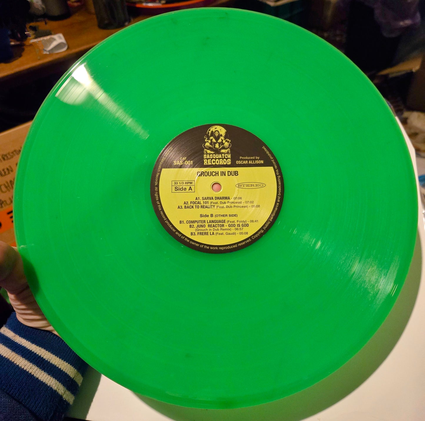 Grouch In Dub - Grouch In Dub (2018) - 2LP - 180g Keylime Edition (Pre-order)