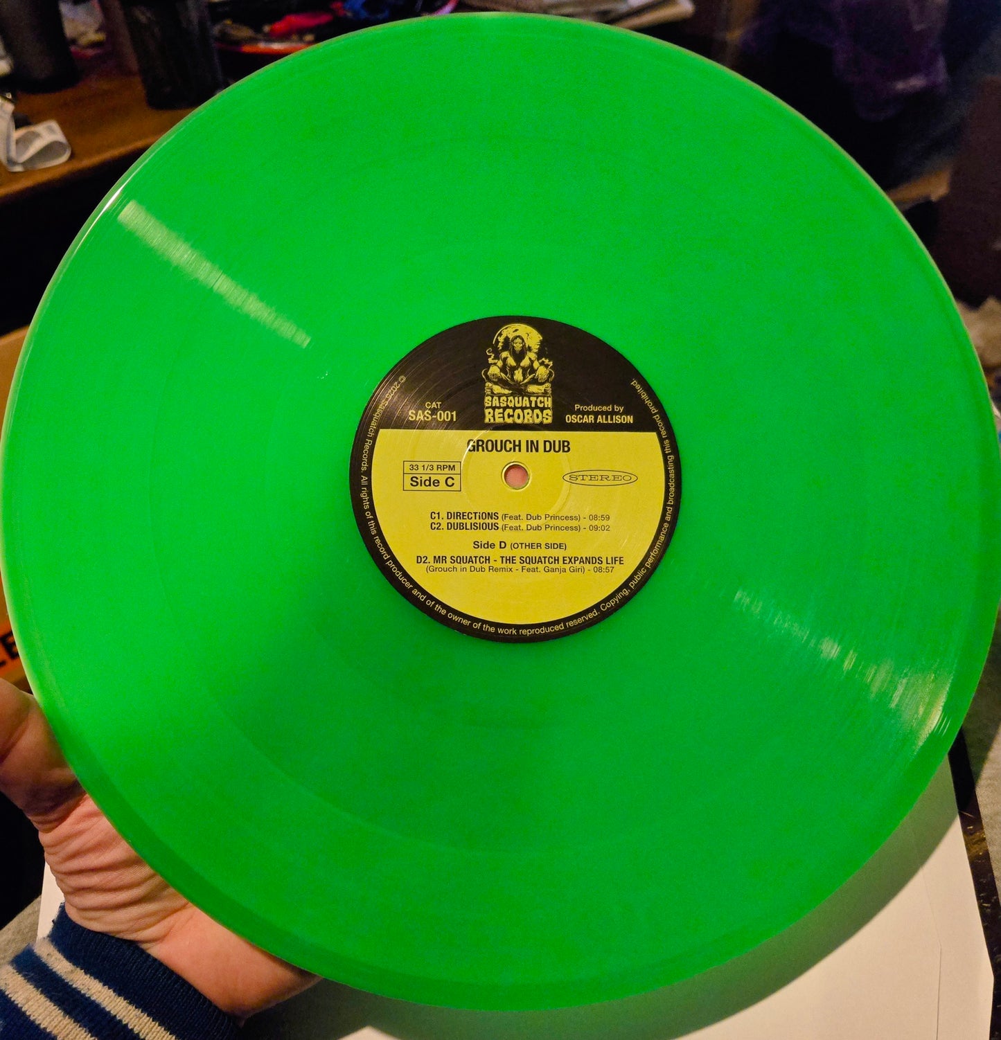 Grouch In Dub - Grouch In Dub (2018) - 2LP - 180g Keylime Edition (Pre-order)