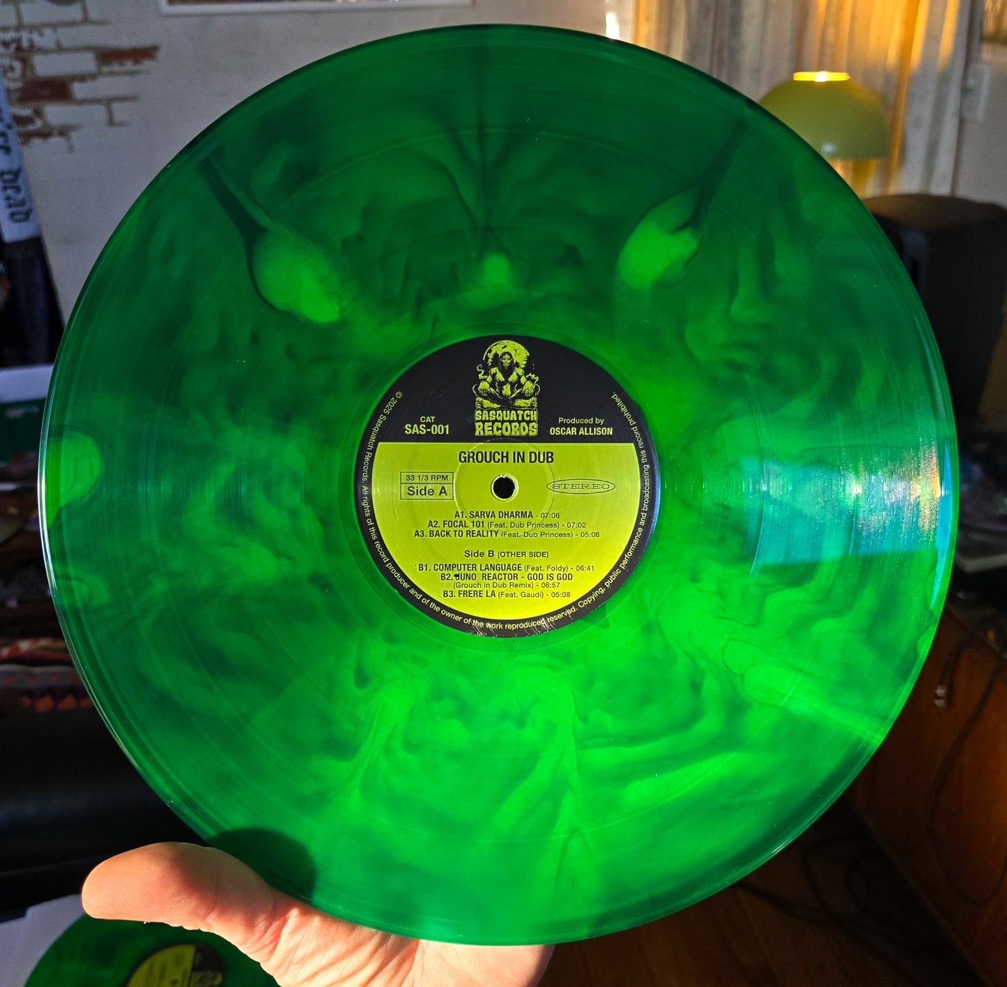 Grouch In Dub - Grouch In Dub (2018) - 2LP - 180g Deluxe Evergreen Edition (Pre-order)