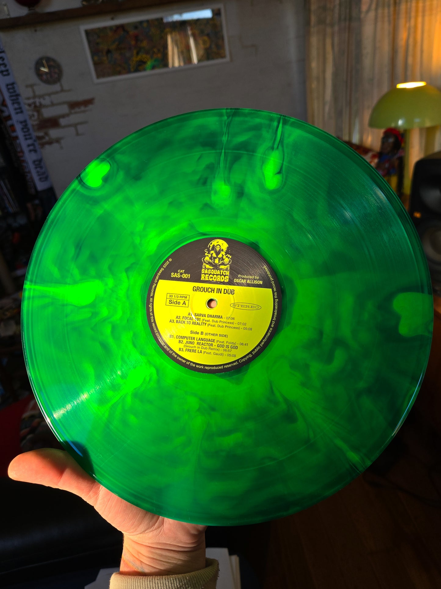 Grouch In Dub - Grouch In Dub (2018) - 2LP - 180g Deluxe Evergreen Edition (Pre-order)